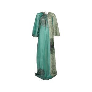 Pierre-Louis Mascia Women Silk And Cotton Blend Long Dress
